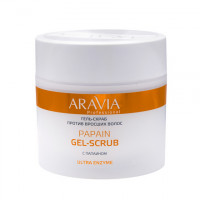 ARAVIA Professional, Гель-скраб против вросших волос Papain, 300 мл